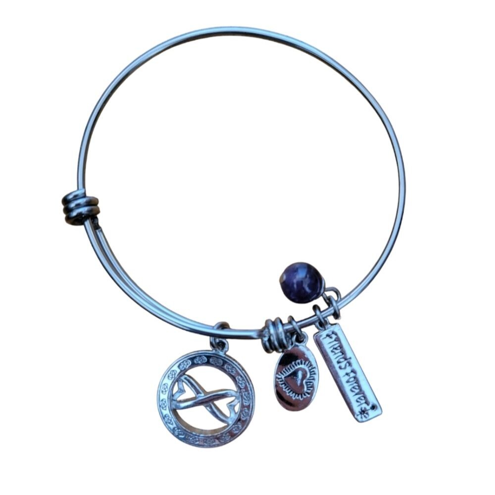 Friends Forever Best Friend Bangle Charm Bracelet